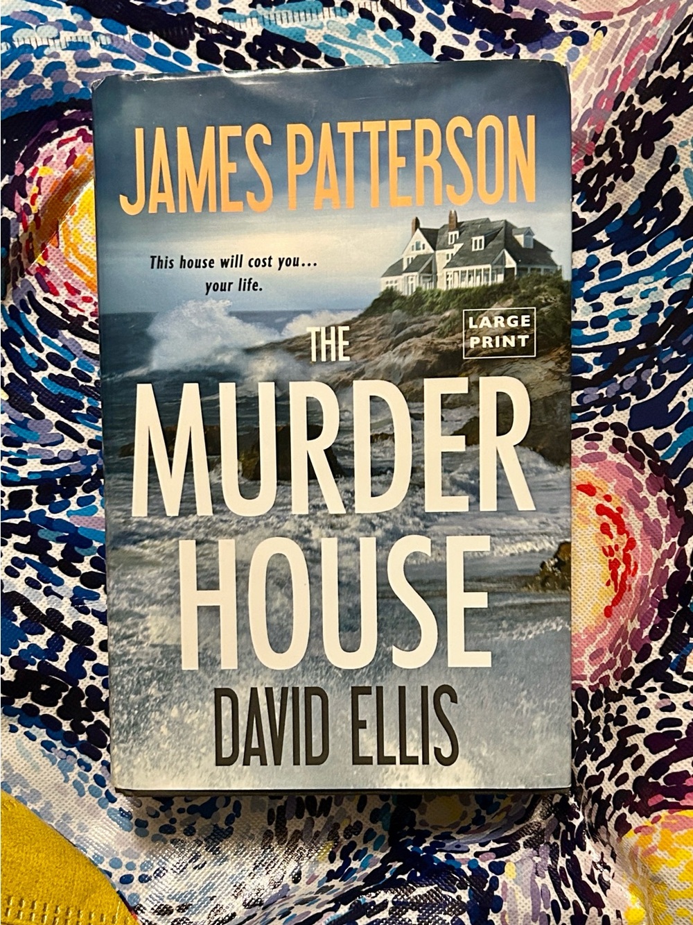 The Murder House - Large Print (Blue)